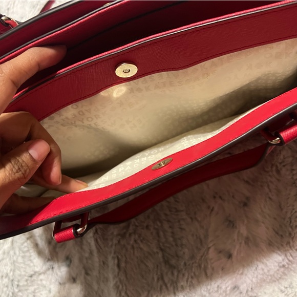 Kate Spade Laurel Way Reese Leather Crossbody Bag Purse Handbag - Picture 5 of 5